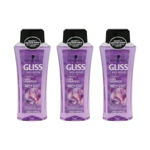 Champú Gliss liso asiático 400ml