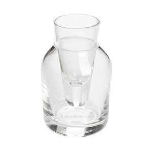 Vaso de chupito 60 ml y recipiente para hielo picado