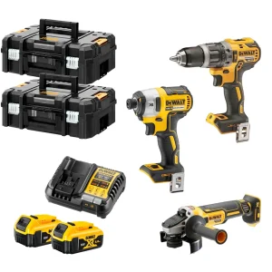 Kit 3 herramientas 18V XR Dewalt DCK384P2T
