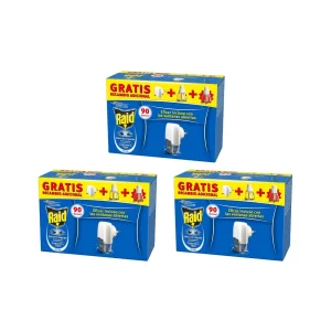 Insecticida eléctrico Raid mosquitos enchufe + 2 recambios