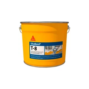 Adhesivo elástico e impermeable para pegado de baldosas 10L SikaBond T-8