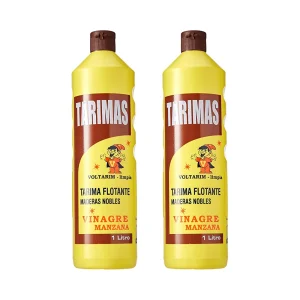 Friegasuelos tarima y parqué Voltarim vinagre manzana 1 litro
