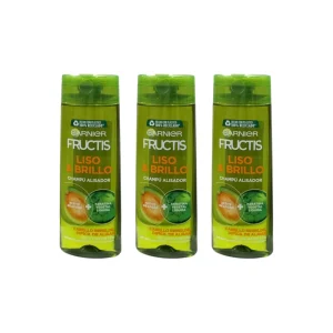 Champú Garnier Fructis liso & brillo con keratina vegetal 360ml