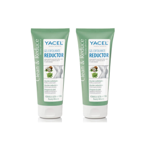 Gel exfoliante reductor Yacel con coco, té y café verde 200ml