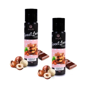 Lubricante sabor chocolate & avellanas Secret Play 60 ml