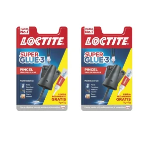 Pegamento Loctite Super Glue-3 pincel 5gr más limpiador 2gr