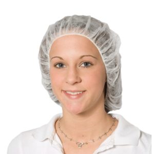 Redecilla para Cabello Blanca 100 Unidades