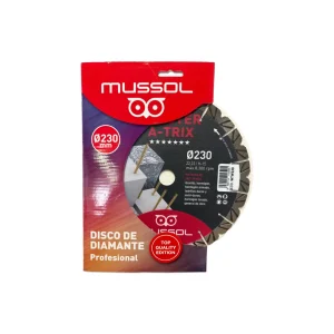 Disco diamante para materiales muy duros TWISTER A-TRIX 230mm Mussol