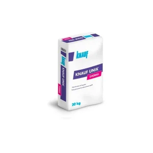 Saco pasta de juntas de fraguado rápido 20kg Knauf Unik 2h