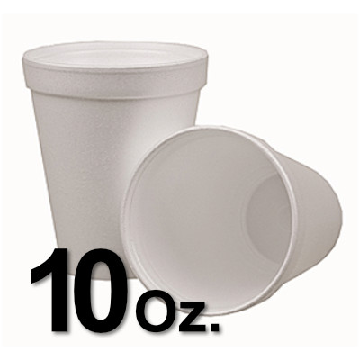 Vasos de Foam 10 oz