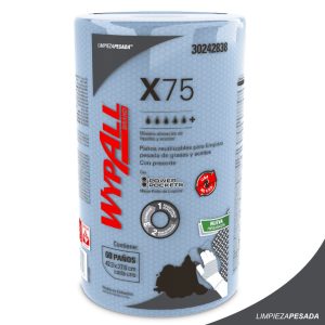 WypAll X75 Rollo Regular 60 Paños